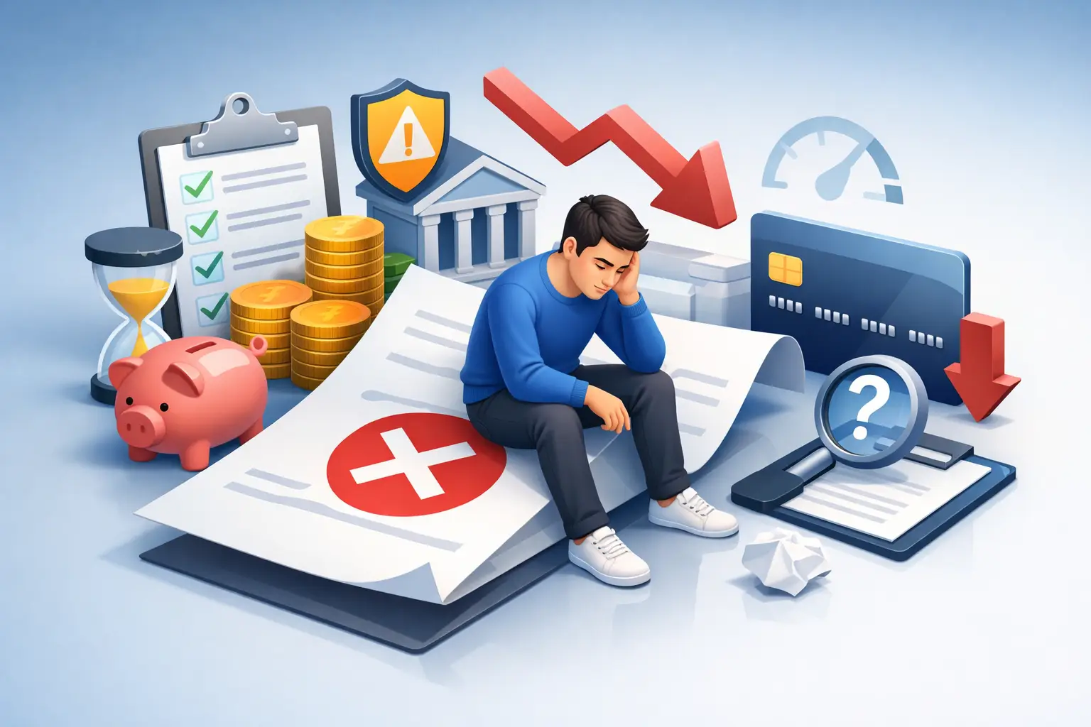 Por qué me rechazan un crédito