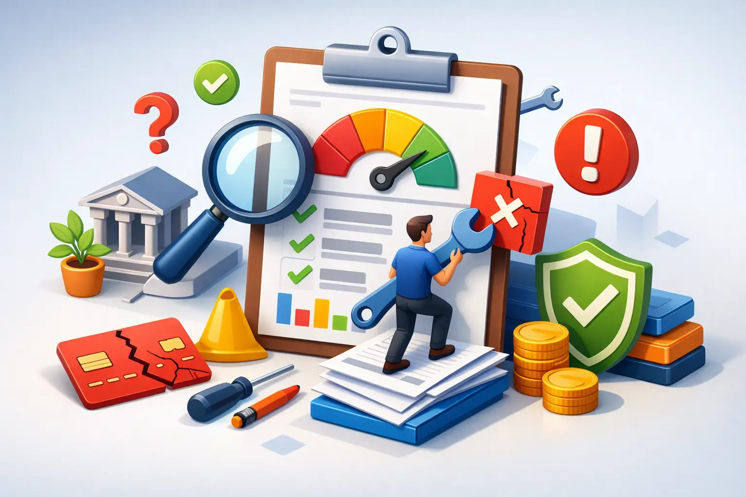 Cómo arreglar datos incorrectos crediticios