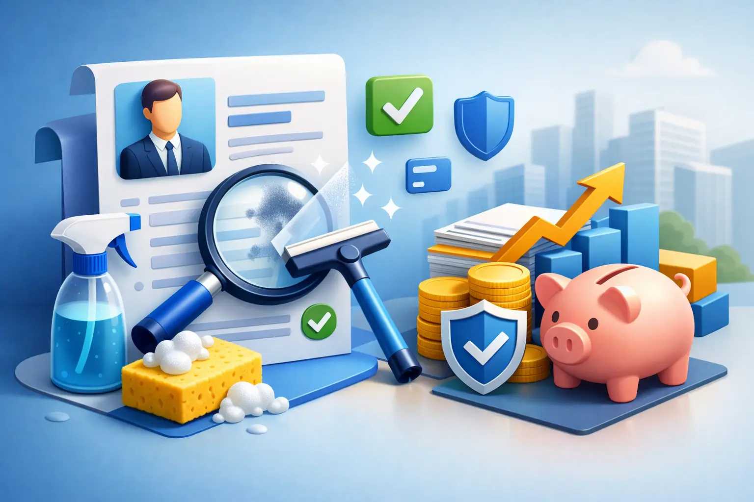 Cómo limpiar perfil para financiamiento sin errores