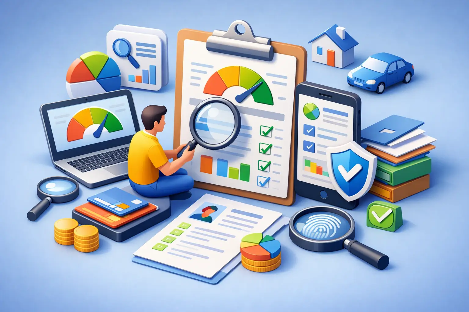 Cómo revisar historial crediticio completo
