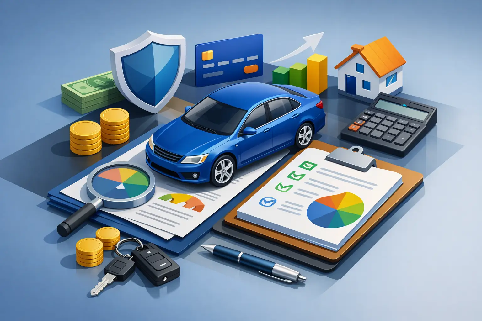 Preparar buró para crédito automotriz bien